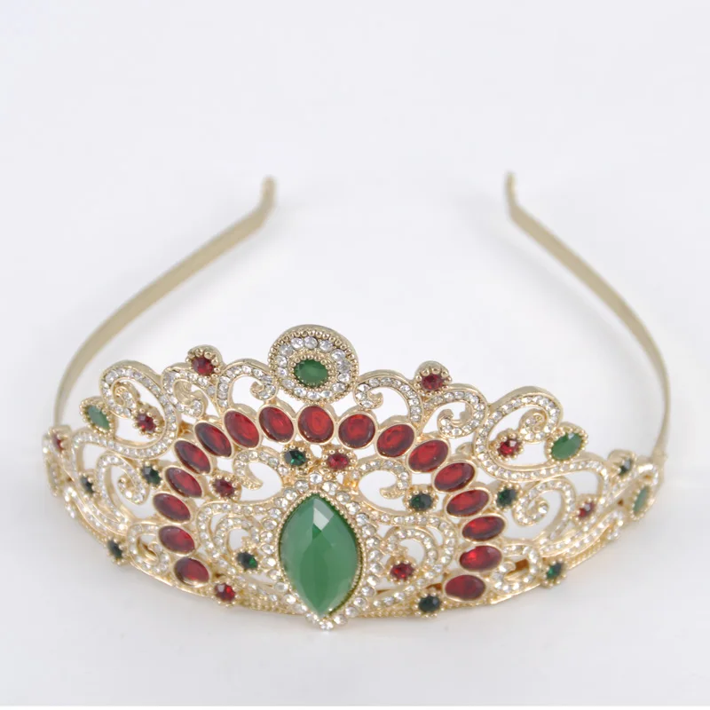 Wedding Crown Queen Bridal Tiaras Bride Jewelry Headband Wedding Accessories Diadem Luxury Hair Ornaments