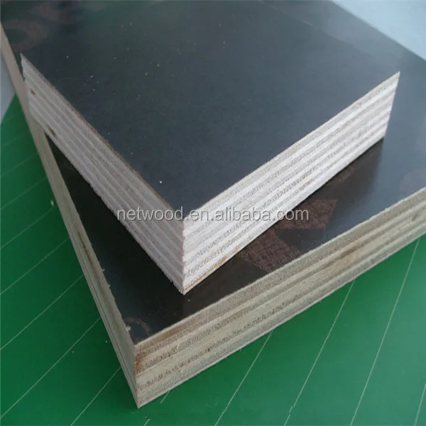 6-25mm thick melamine glue marine plywood board