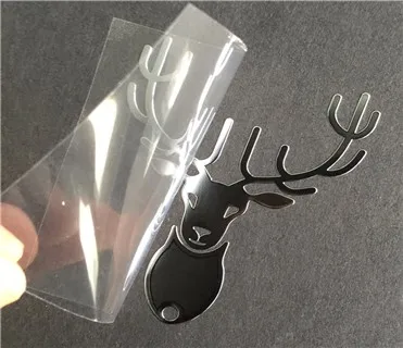 Customized Car Sticker Reflective Warning Decal Waterproof Aluminium Metal Sticker