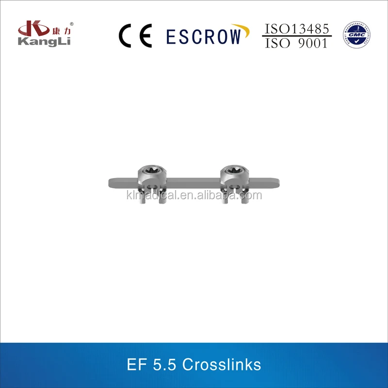 
5.5mm rod Pedicle Screw Spinal Fixation System spine surgical implant 