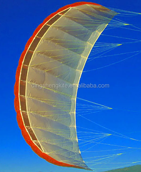 Weifang kite factory promotional kite inflatable parachute kite for advertisement
