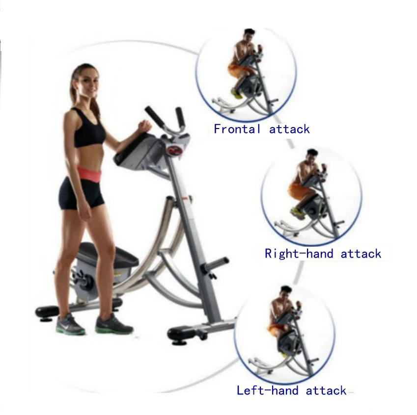 JG-1226 Rolling Abdominal Machine AB COASTER Strength Equipment Exercise Stomach Muscles