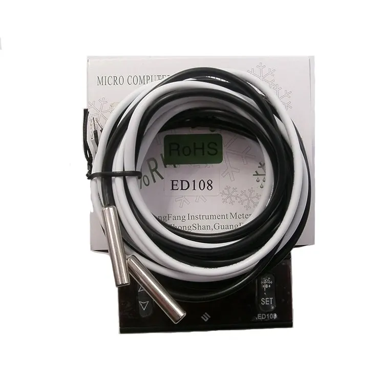 ED108 Freezer Cabinet Temperature Control Refrigerated Electronic Thermostat