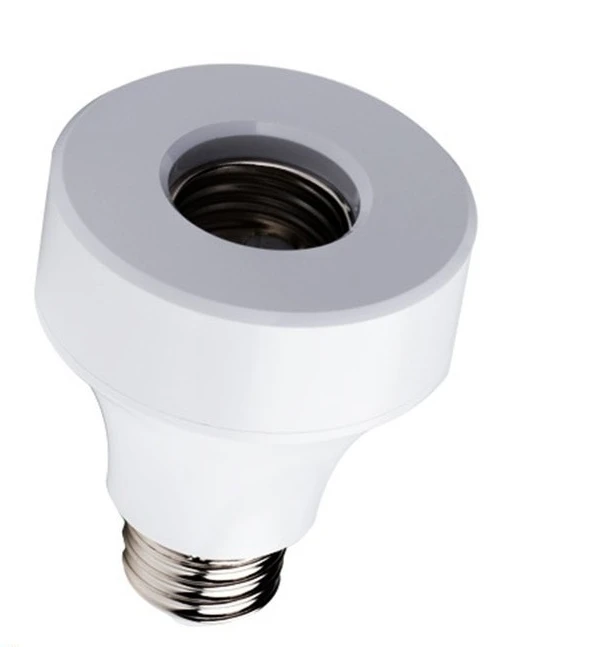 wifi smart bulb adapter bulb socket E26 E27 works with Amazon alexa and google home mobile App remote control Tuya smart life