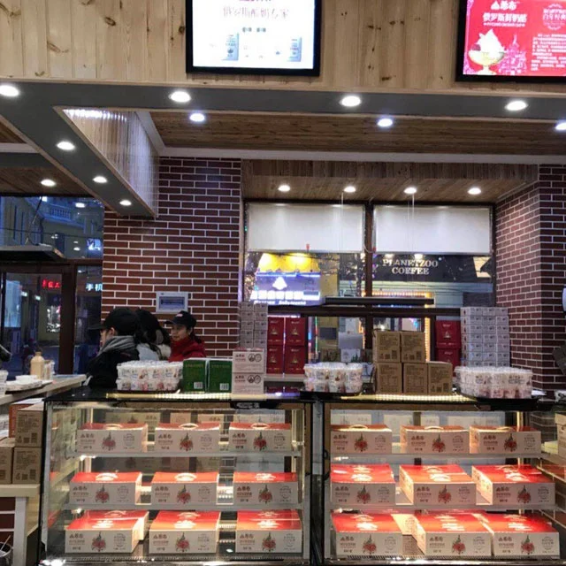 
manufacturer refrigeration equipment pastry display refrigerator countertop bakery showcase cake showcase for bakery store 