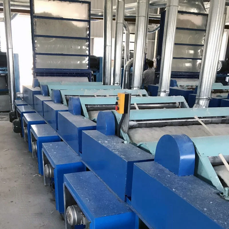
Cotton fiber opening machine for interlining and yarn spinning 