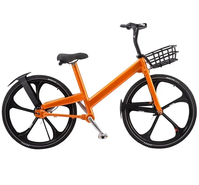 Aluminum Alloy High-Strength Anti-Rust Low Maintenance Parts Shaft Drive V Bike City Share Sharing Public Bicycle