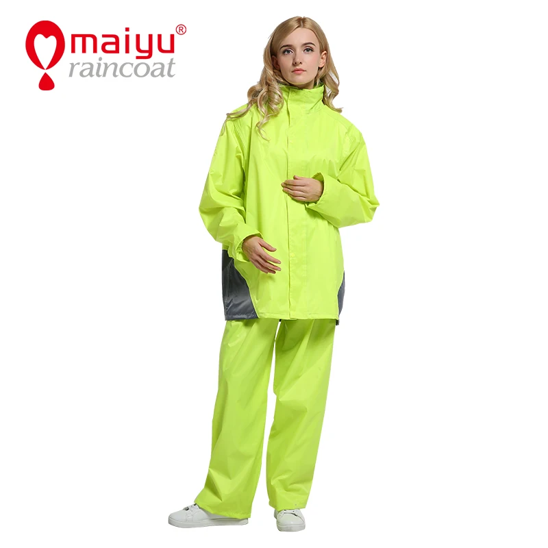 
Maiyu hot selling high quality Raincoat for bike riding 