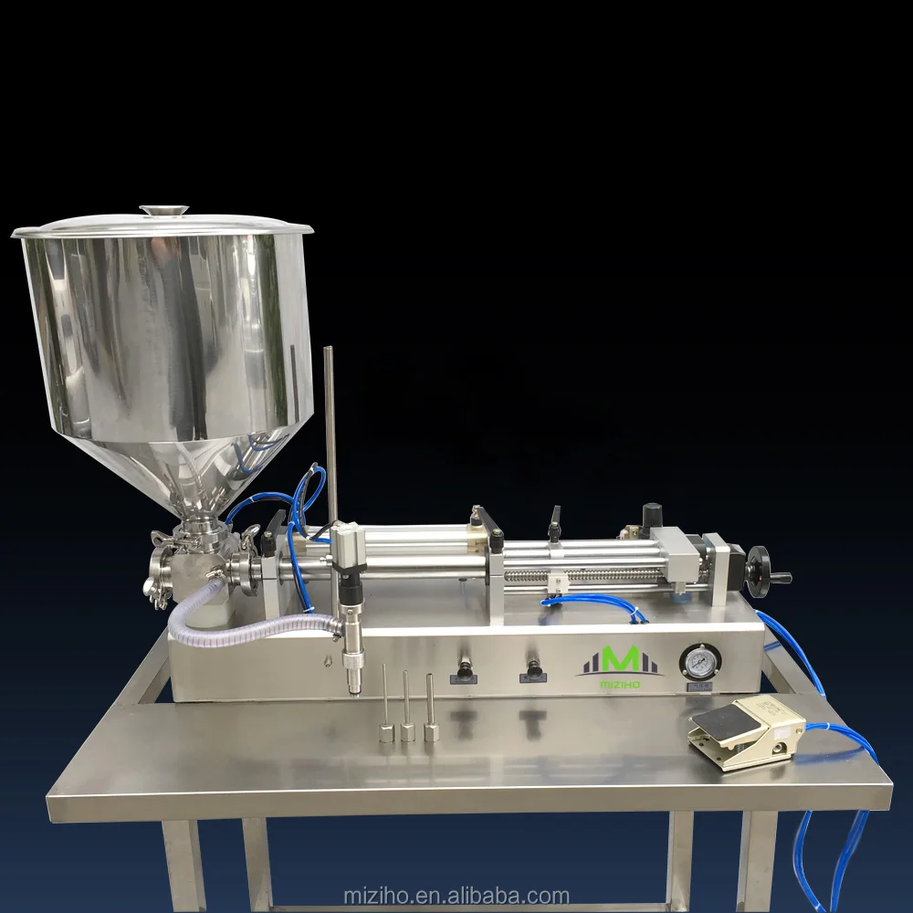 MZH-F full automatic piston line honey filling machine with best after-sale service