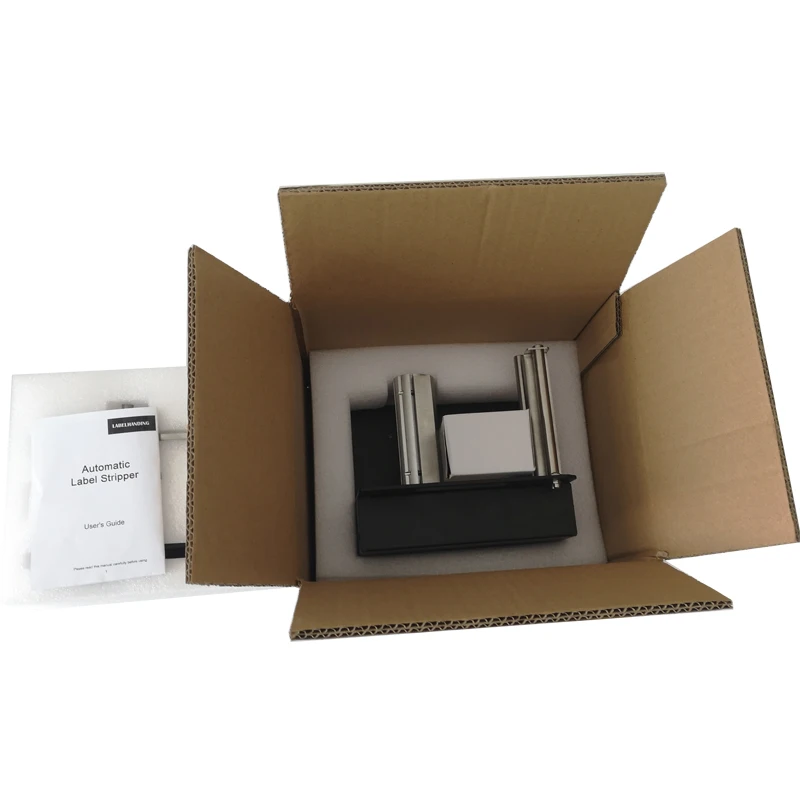 D42 High-speed electric automatic label rewinder barcode paper label paper dispenser