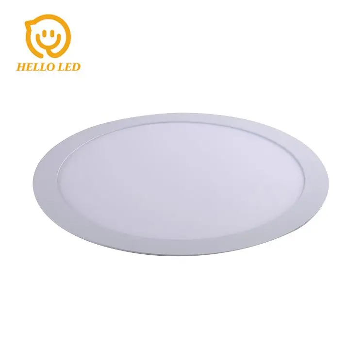 Hot sale 6w led panel light flat panel led lighting round square led panel lamp