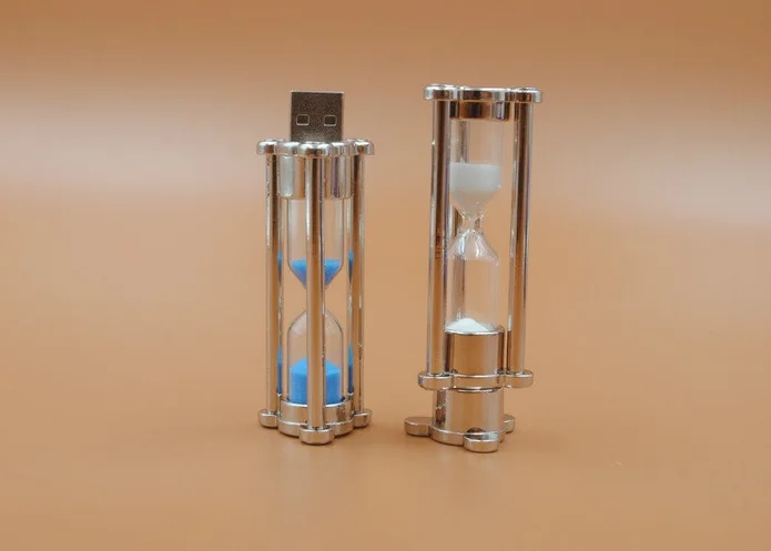 lovely hourglass shape promotional gifts Original sand clock pendrive Hourglass usb flash drive sand glass gift memory stick h