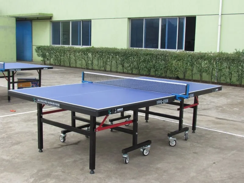 Wholesale factory OEM high quality folding tables sale ITTF buy movable pingpong table indoor tennis table china