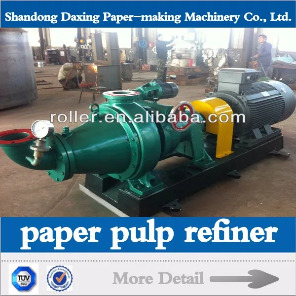 
ZDP series double disc refiner for paper pulp making machinery of paper mill 