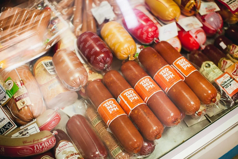 Disposable Plastic Nylon Sausage Casings Artificial Casings For Smoked Sausages Tubular Film