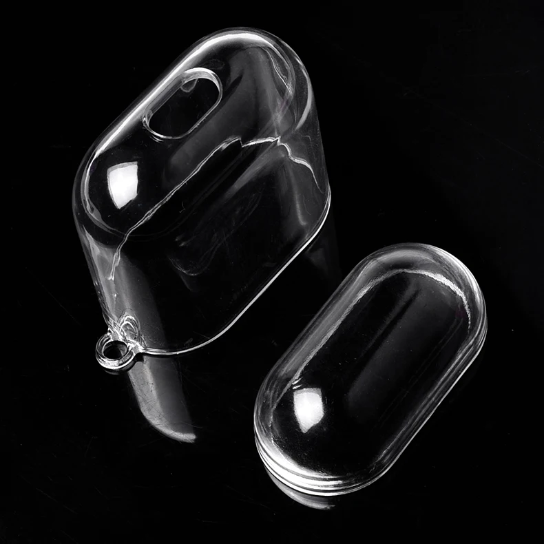 For AirPods Earphones Accessories Charging Case Crystal Color PC Shockproof Protective Cover Case Skin