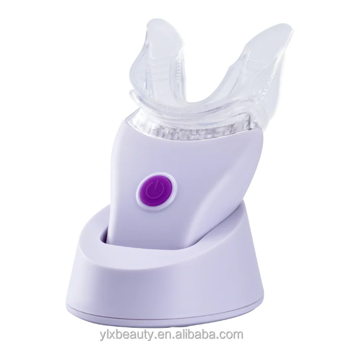 New design!!! provide OEM rechargeable vibrating LED light with tray/ orthodontic device