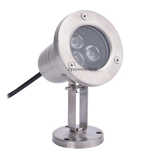 Small size low voltage 12v 3w ip68 underwater led pool light
