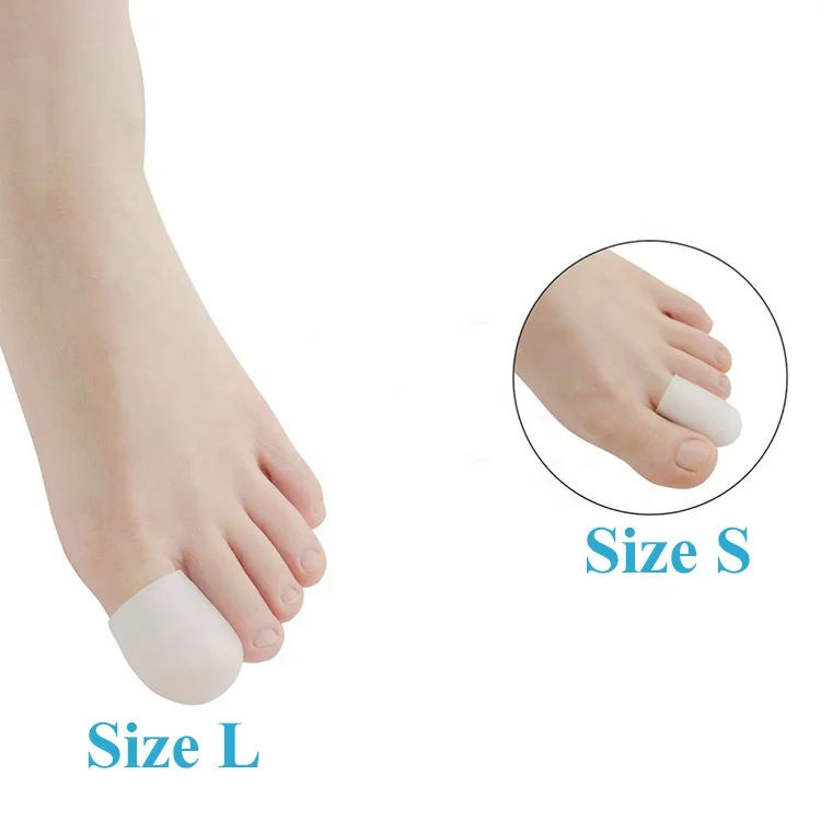 SEBS Gel Toe cap Toe Blister Prevention Toe Protector for Corns & Ingrown Nails