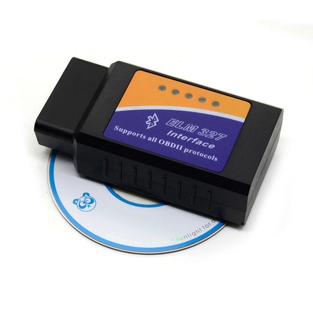ELM327 OBDII ODB2 Diagnostic Interface Scanner with free obd2 software elm327 interface supports all obdii protocols