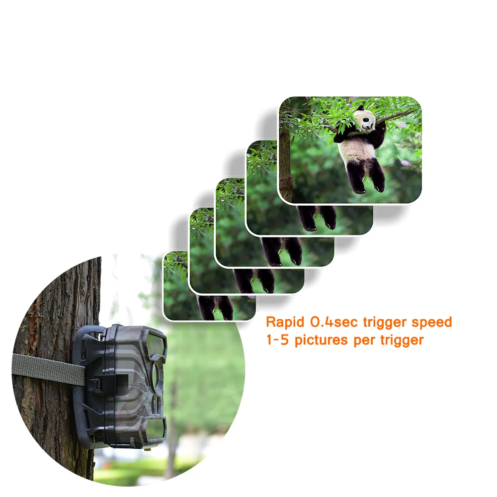 Недорогая охотничья камуфляжная Водонепроницаемая камера ночного видения с SIM-картой 3G gsm mms e-mail ce fcc rohs