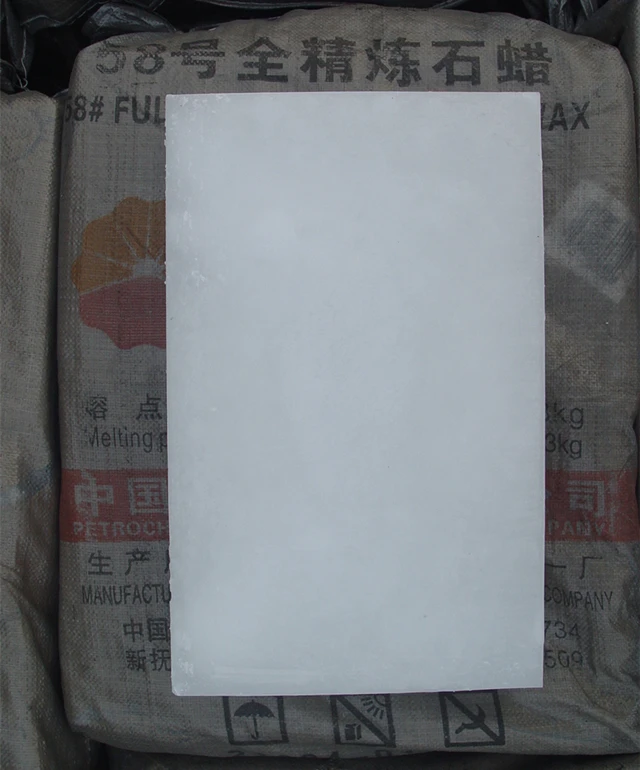 Полностью очищенный мягкий парафиновый воск 58/60