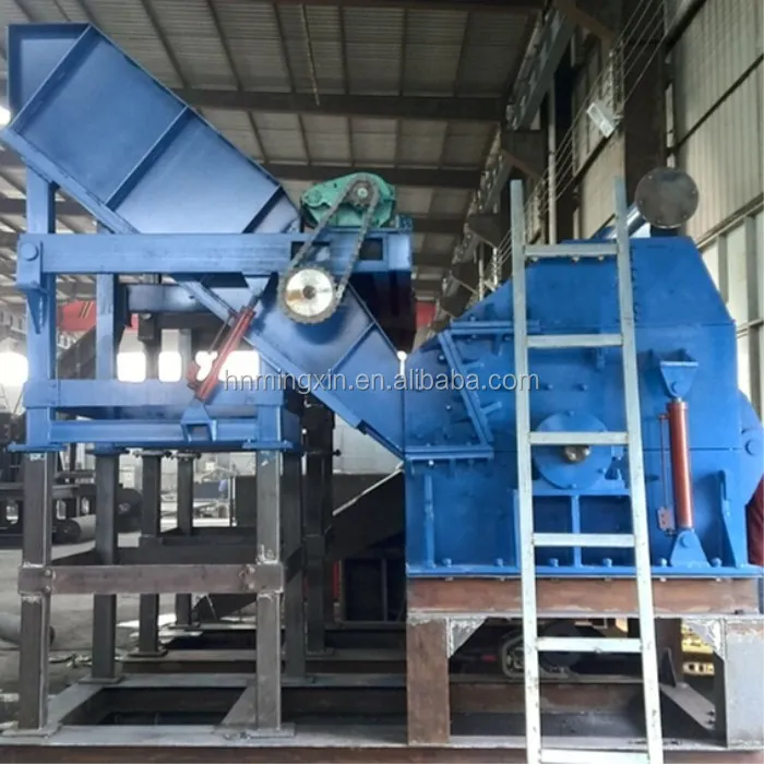 
Metal shredder can crusher machine 