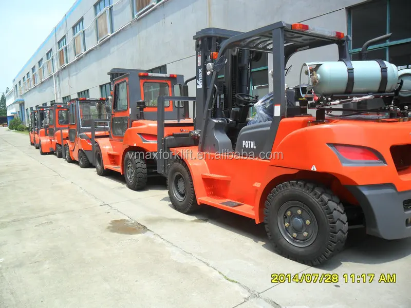 LP Gas forklift 5 ton