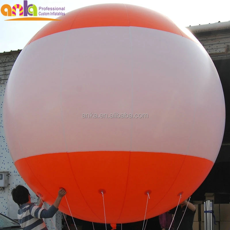 Giant floating plain color PVC inflatable balloons with cheap price