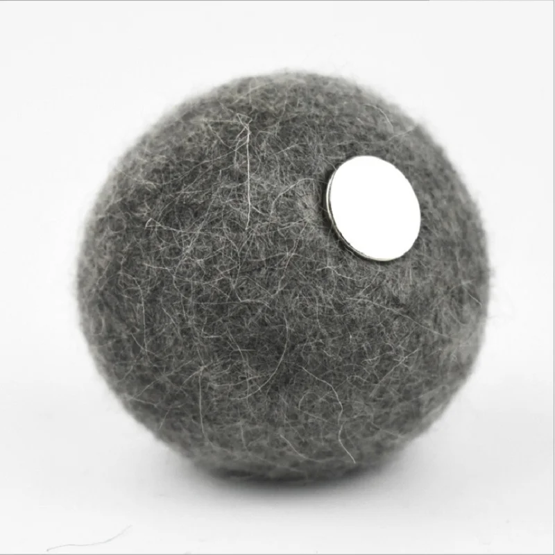 100% wool felt ball cat toys with with catnip
