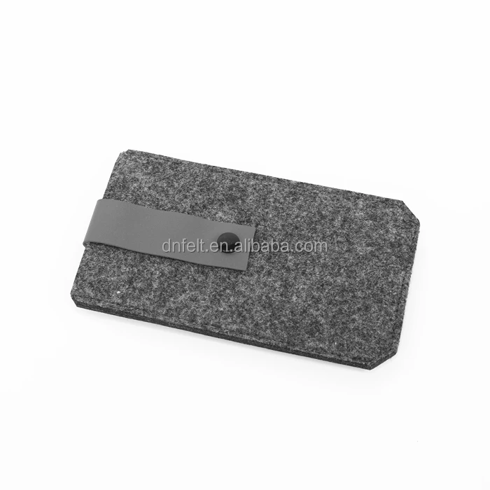 Promotional wholesale felt card bag card holder card case