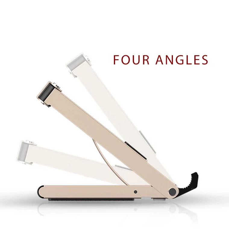 Multi-Function Metal Portable Folding Laptop Stand for PC/phone/Notebook