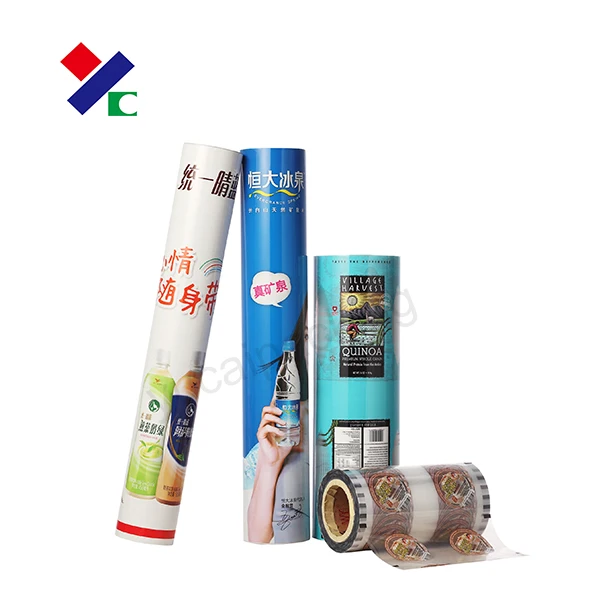 Laminated plastic packaging roll film