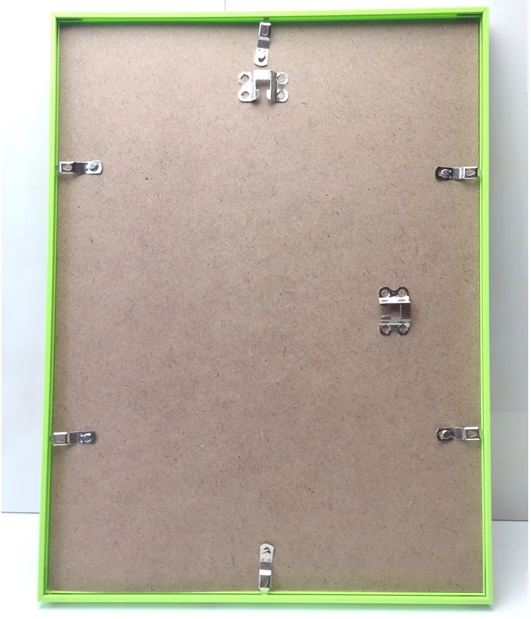 China Factory wholesale all size colorful PVC photo frame A4 plastic picture frame 10X15 13X18 18X24 15X21 21X30 30X40 40X60