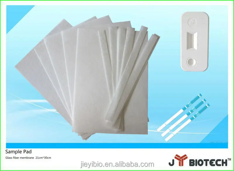 sample pad(polyester fiber for rapid test) for Bateria and viruses analysis
