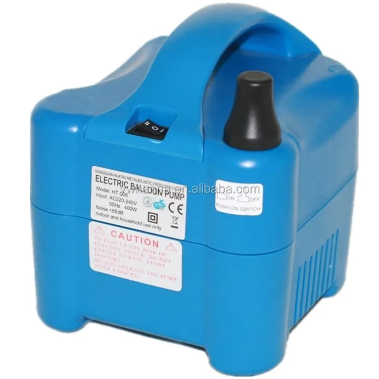 special design 1 nozzle electric air pump mini plastic balloon air compressor