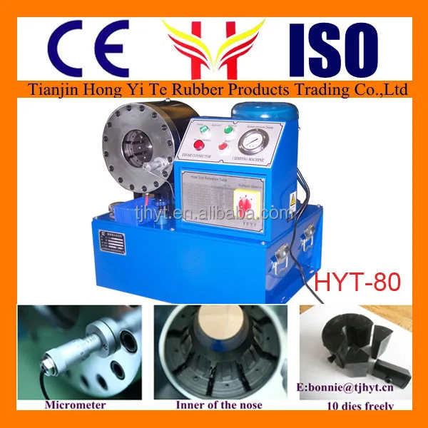 HYT-80 тормозной шланг гофрируя машина