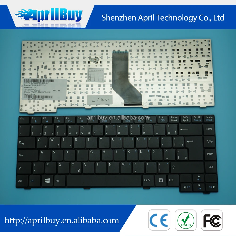 High Quality laptop keyboard for LG A310 C300 C400 A410 BR keyboard