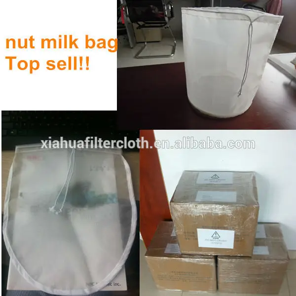 одобрение премия еды 80 микрон нейлон гайки молоко мешок