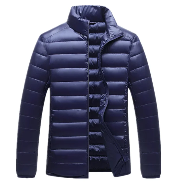  Складная Европейская зимняя очень легкая мужская куртка Closeout на гусином утином пуху с индивидуальным логотипом 2019