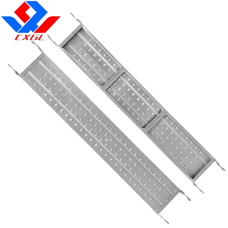 Metal Plank/Steel walk board/Scaffolding Hook Plank for scaffolding system factory