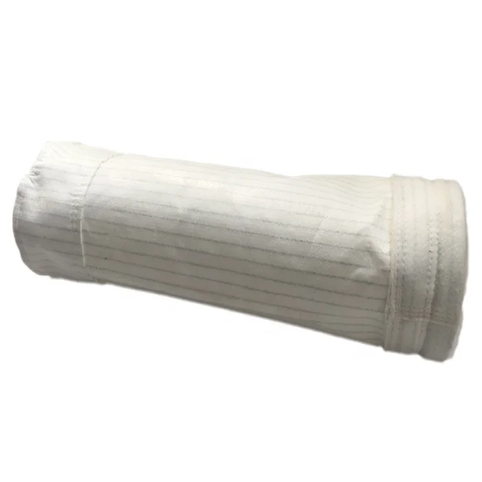 Suppliers Polyester Dust Collector and Electricity Anti-static Industrial Filter Bag Chinese Pocket Filter Non-wowen Bag Roll PE