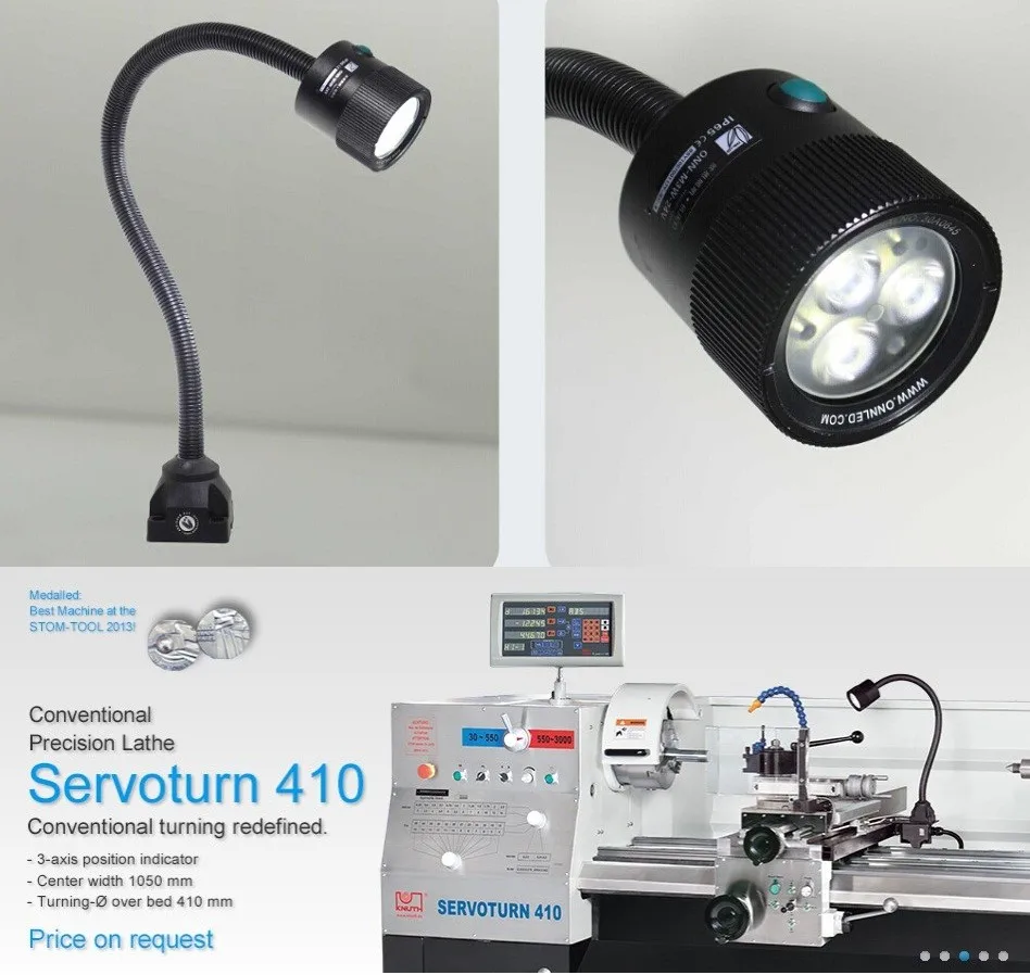 ONN-M3W  cnc light IP65 24V machine work light for cnc machines led machine light
