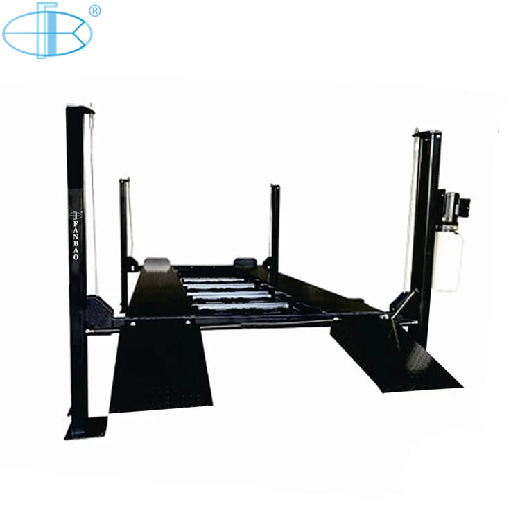 Standard and extra long model for choice 4000kg hydraulic car lift 4 post