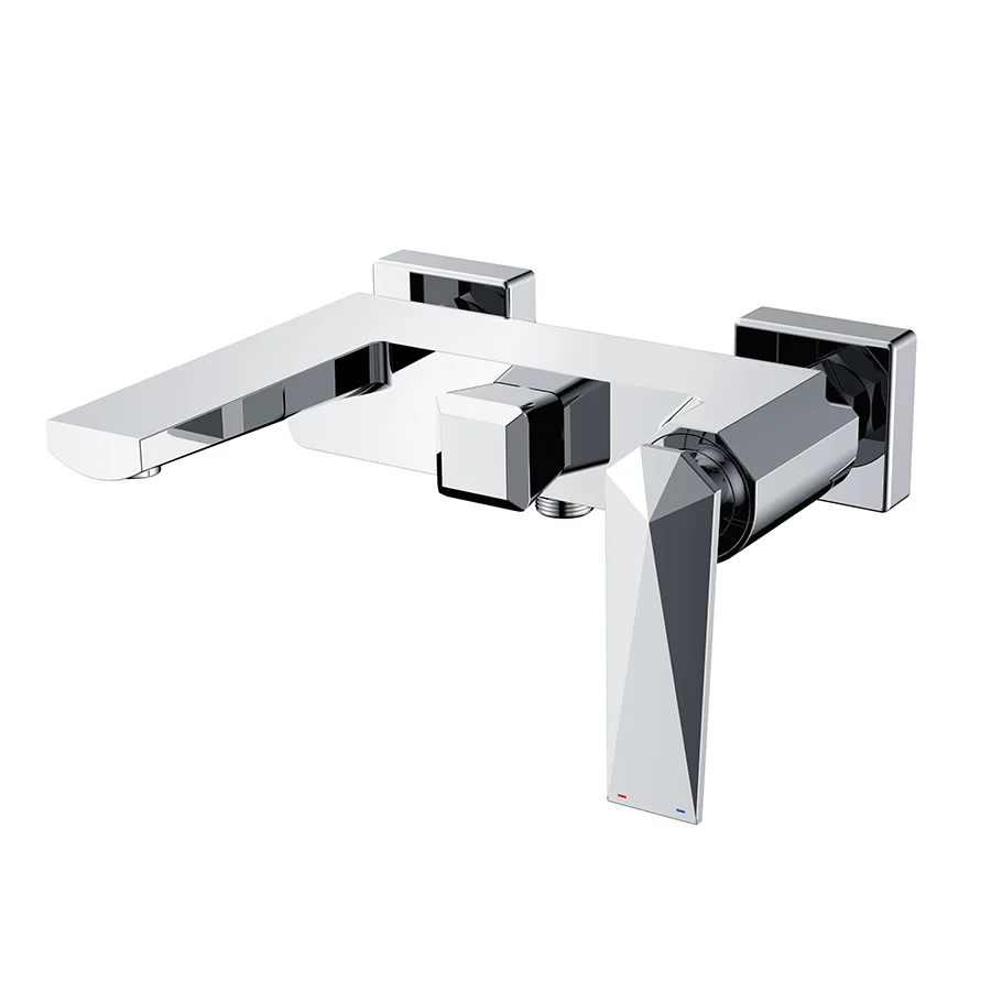 
GLLON bathroom sanitary upc shower brass wall mounted faucet valve mixers taps 