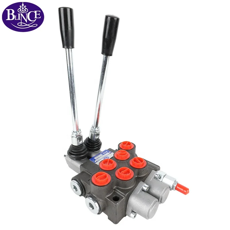 5 катушки 40LPM моноблок гидравлический направленный клапан управления для комбайн