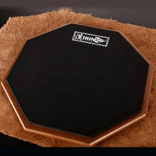 Percussion Instruments Custom Logo Silicone Rubber Single side Practice Pad 10 inches