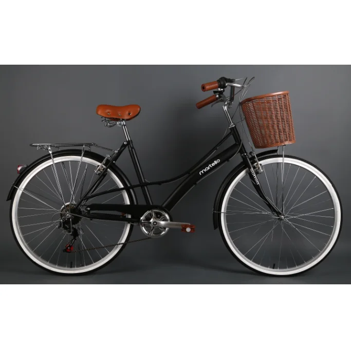 Промоакция от производителя, голландский велосипед с рамой из высокоуглеродистой стали диаметром 26 дюймов и городской велосипед с корзиной bikilist /bicyclette/Fahrrad для женщин