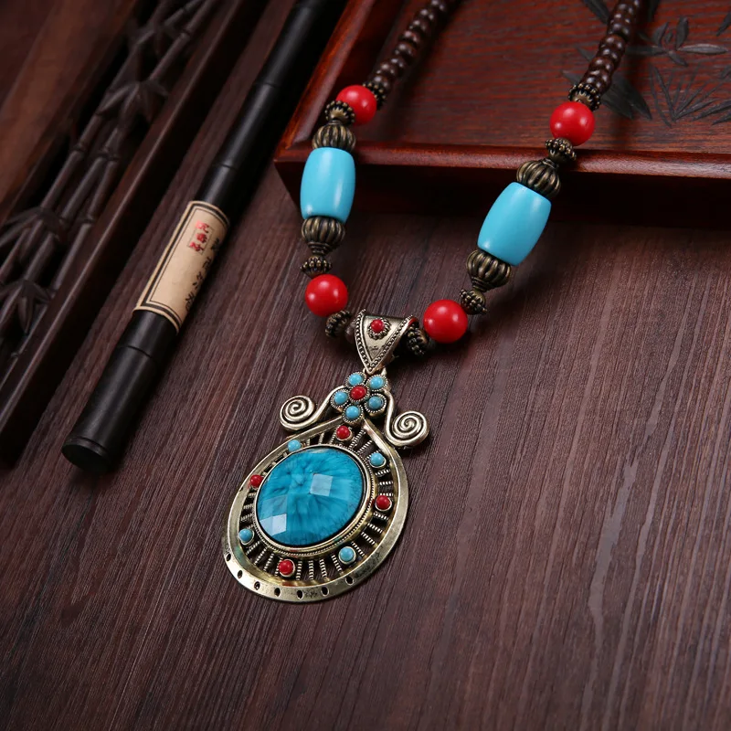 wholesale antique ethnic necklace jewelry