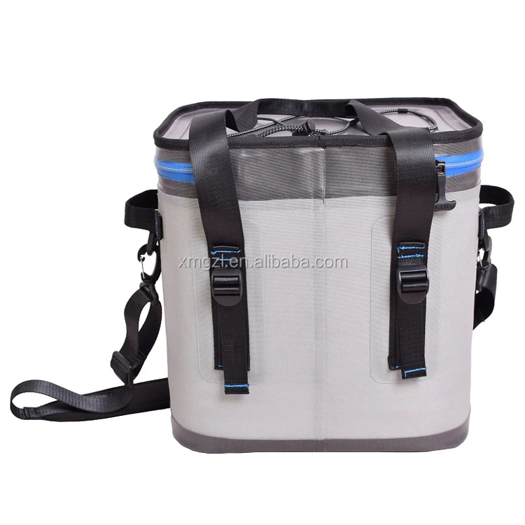 Wholesale Custom TPU 24Cans Waterproof Insulated Thermal Bottle Soft Sided Cooler Bag